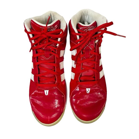 Adidas NOS AdiPower Dwight Howard Basketball Men\'s Shoes G20280 Red/White 13 main image 13